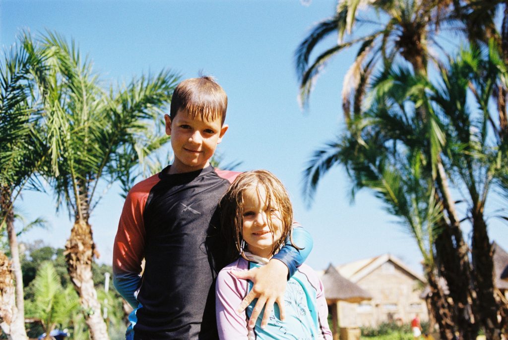 Trafalgar family photographer relaxed beach session