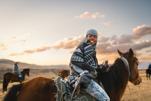 Basotho horsemen of Lesotho